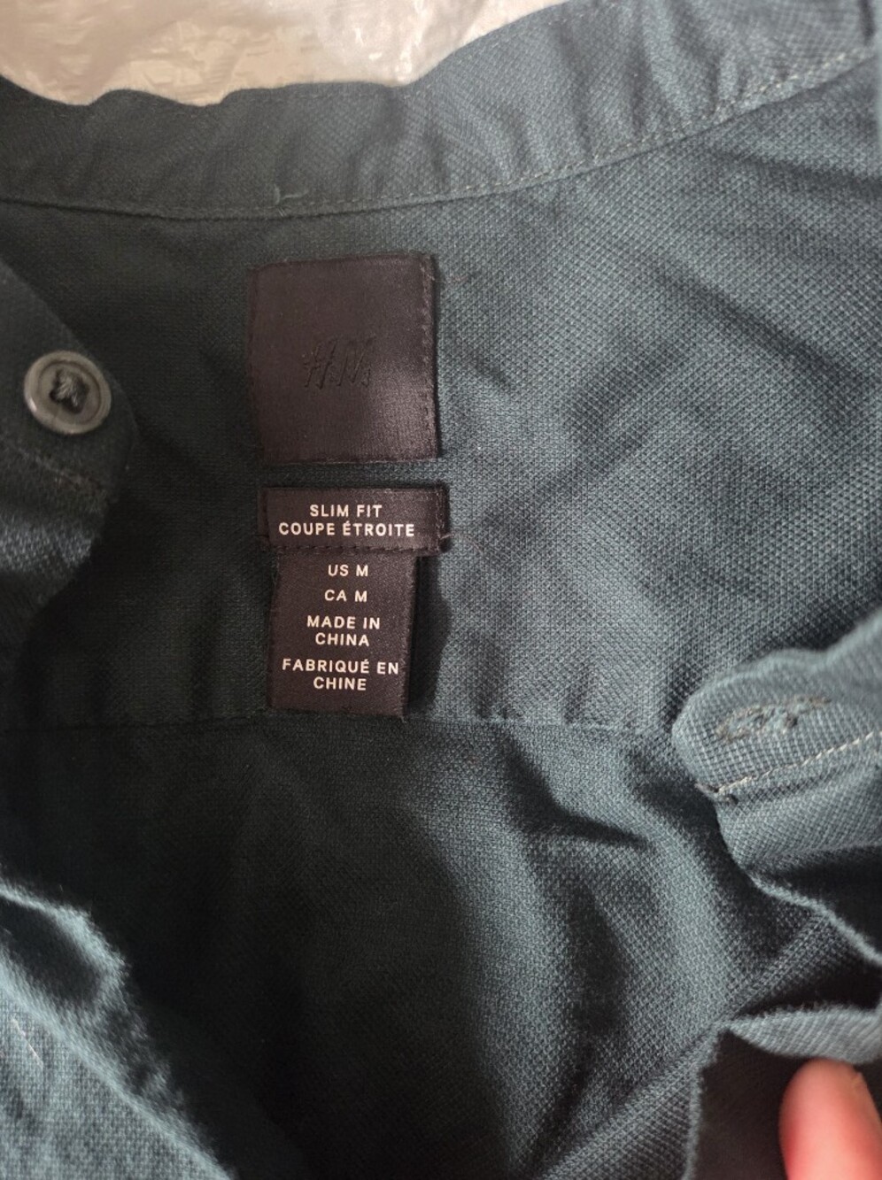 Slim Fit Men's Jacket - Teal Green